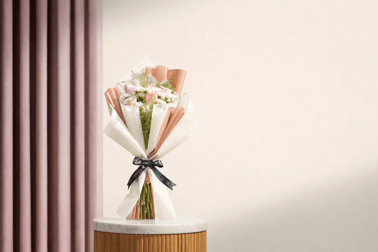Blush bouquet for iftar table ramadan 2026.png