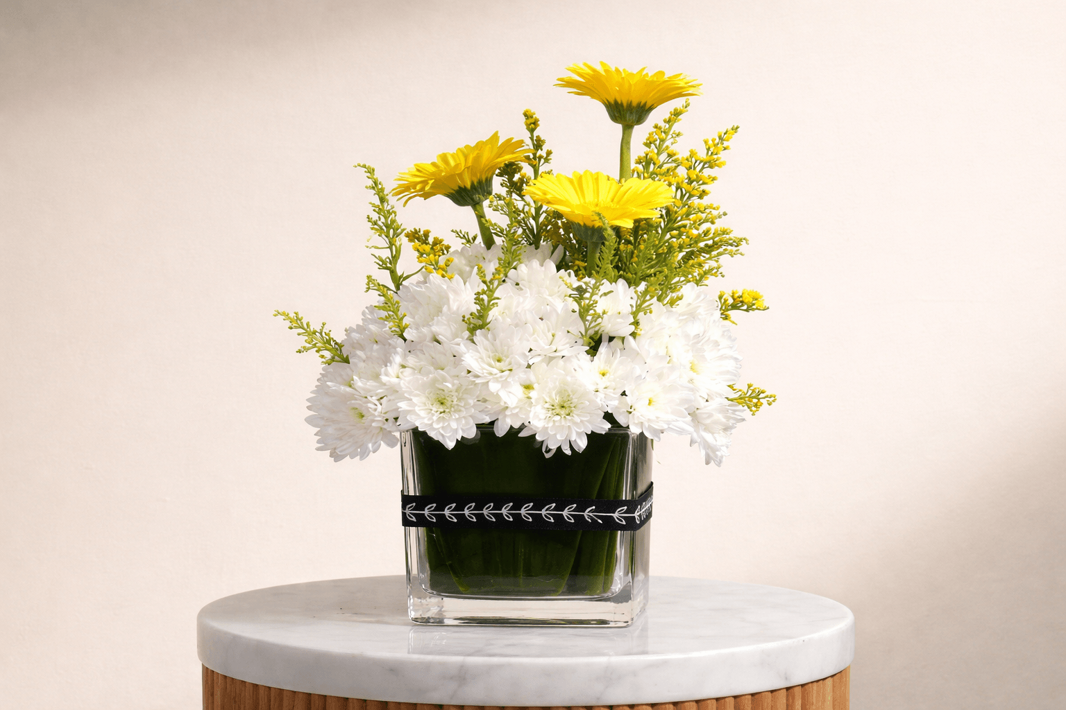Bright yellow and white Chrysanthemums for Eid Al fitr.png