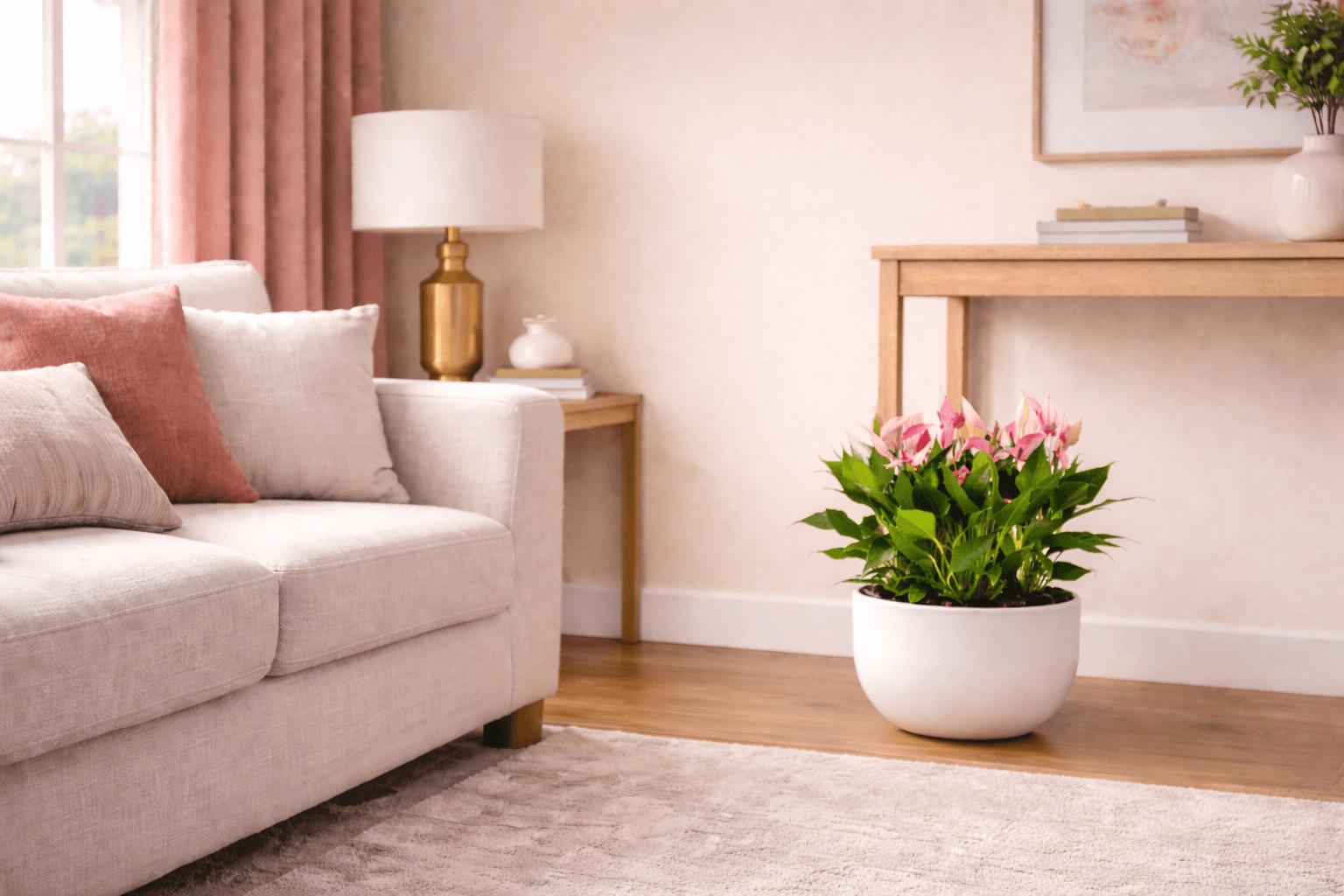 Pink Anthurium plant for home decor - Floward online flowers & gifts.png