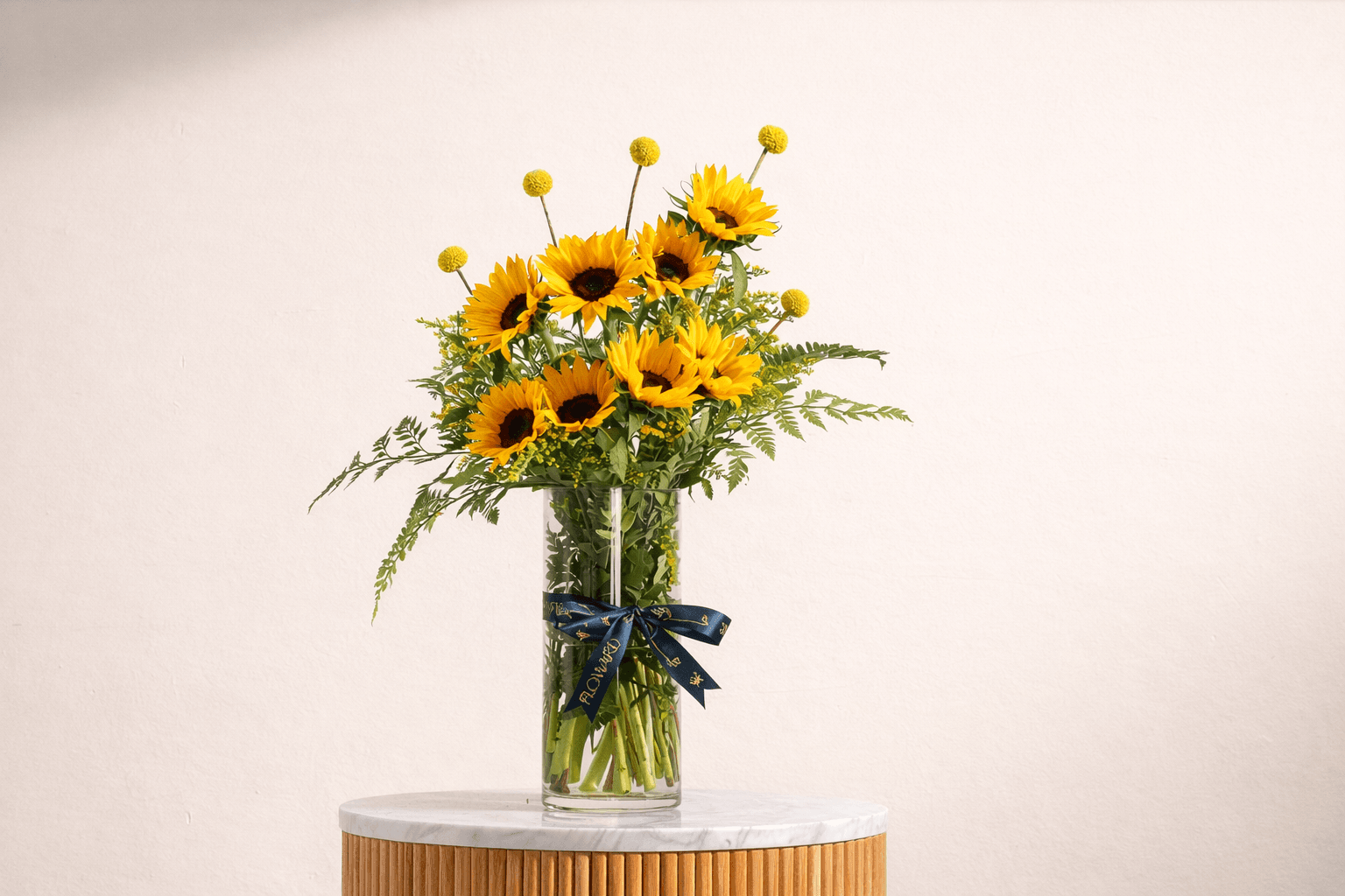 bright sunflower bouquet summer flowers.png