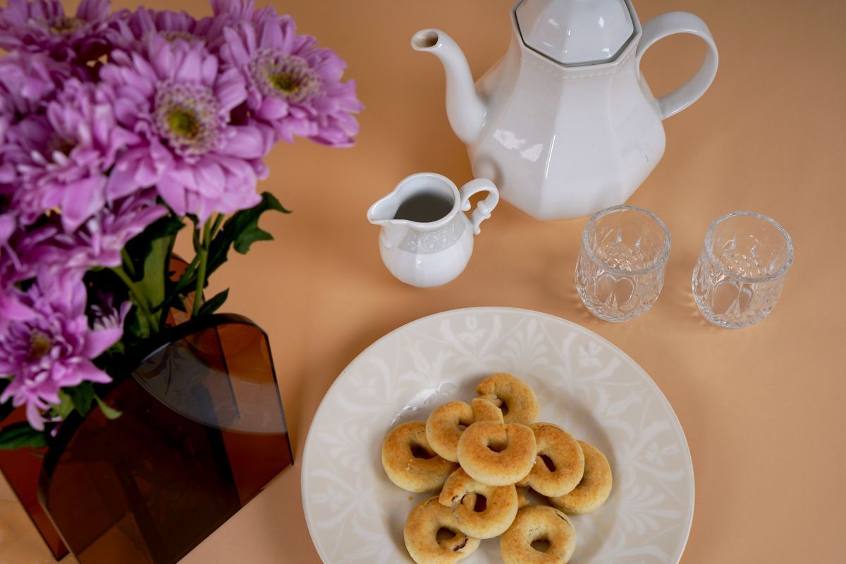 sweets and tea section in eid dishparty .JPG